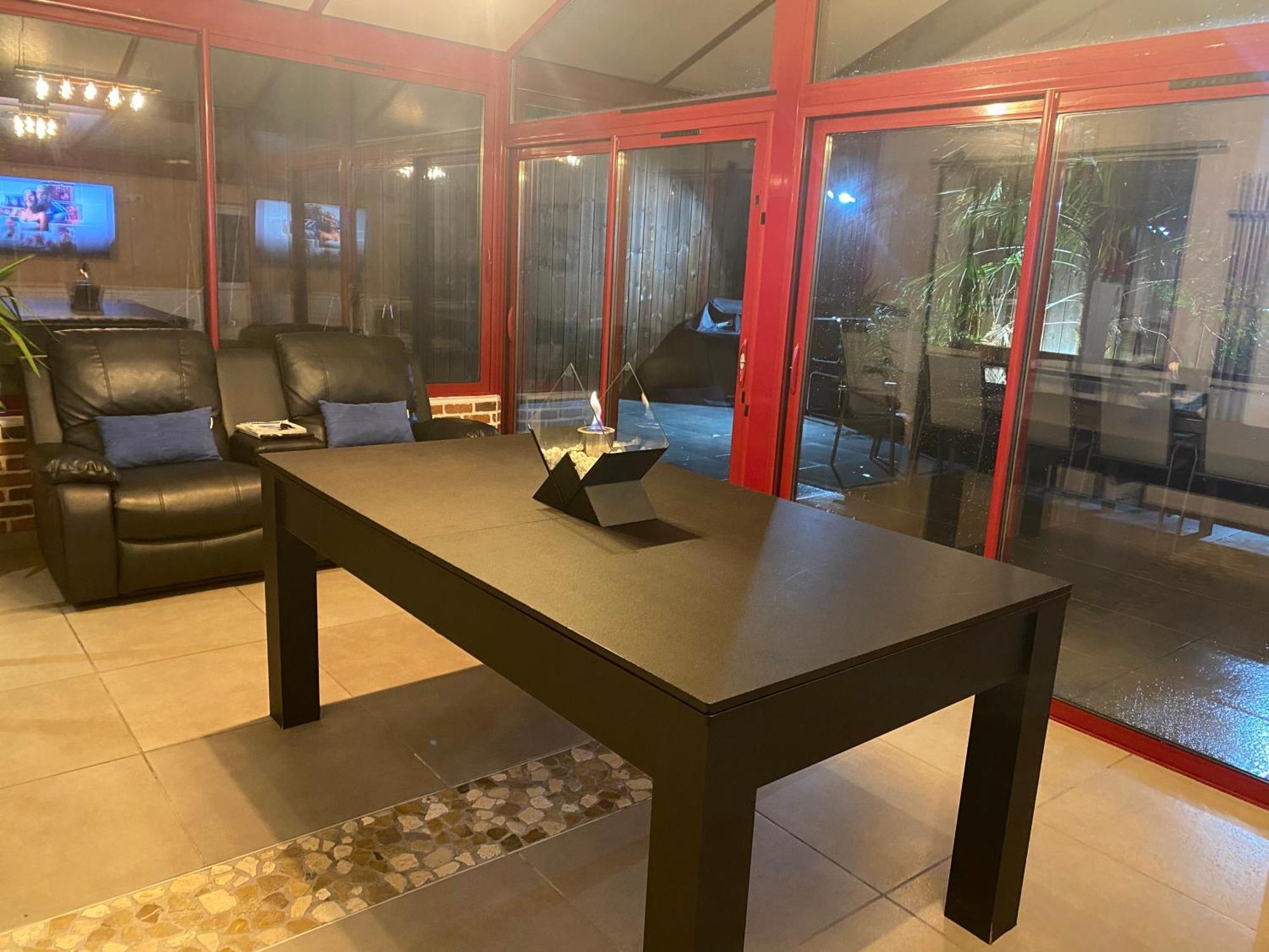 Dependance Avec Billard A Proximite Zenith Rouen Hotel เลอ กรอง-กิวิญ ภายนอก รูปภาพ